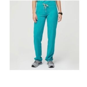Figs TEAL livingston scrub pants